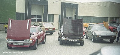 Meine Supra MKII 1988 in Porta Westfalica (mit Celicas vom TCC Hessen).jpg